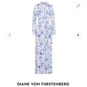 DIANE VONFURSTENBERG Amina maxi shirt dress